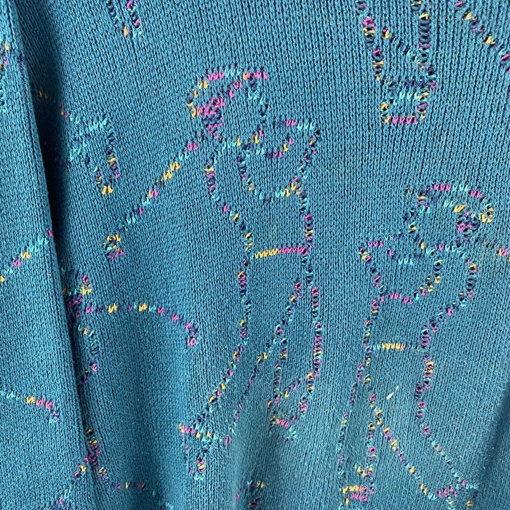 Vintage Sweater Golf Tall Timber of Colorado 80s USA Made Men’s Large SOLD - Picture 4 of 4